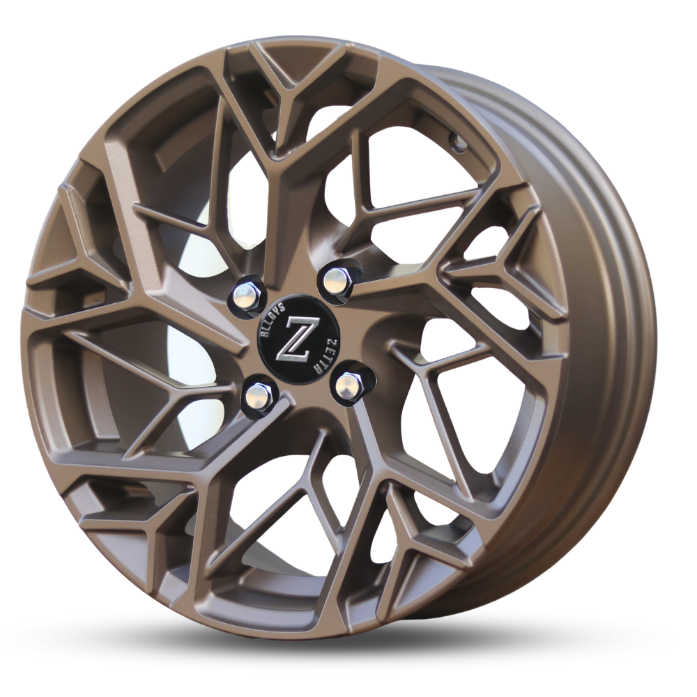 15x6.5 B-747 4x100 Matt Bronze